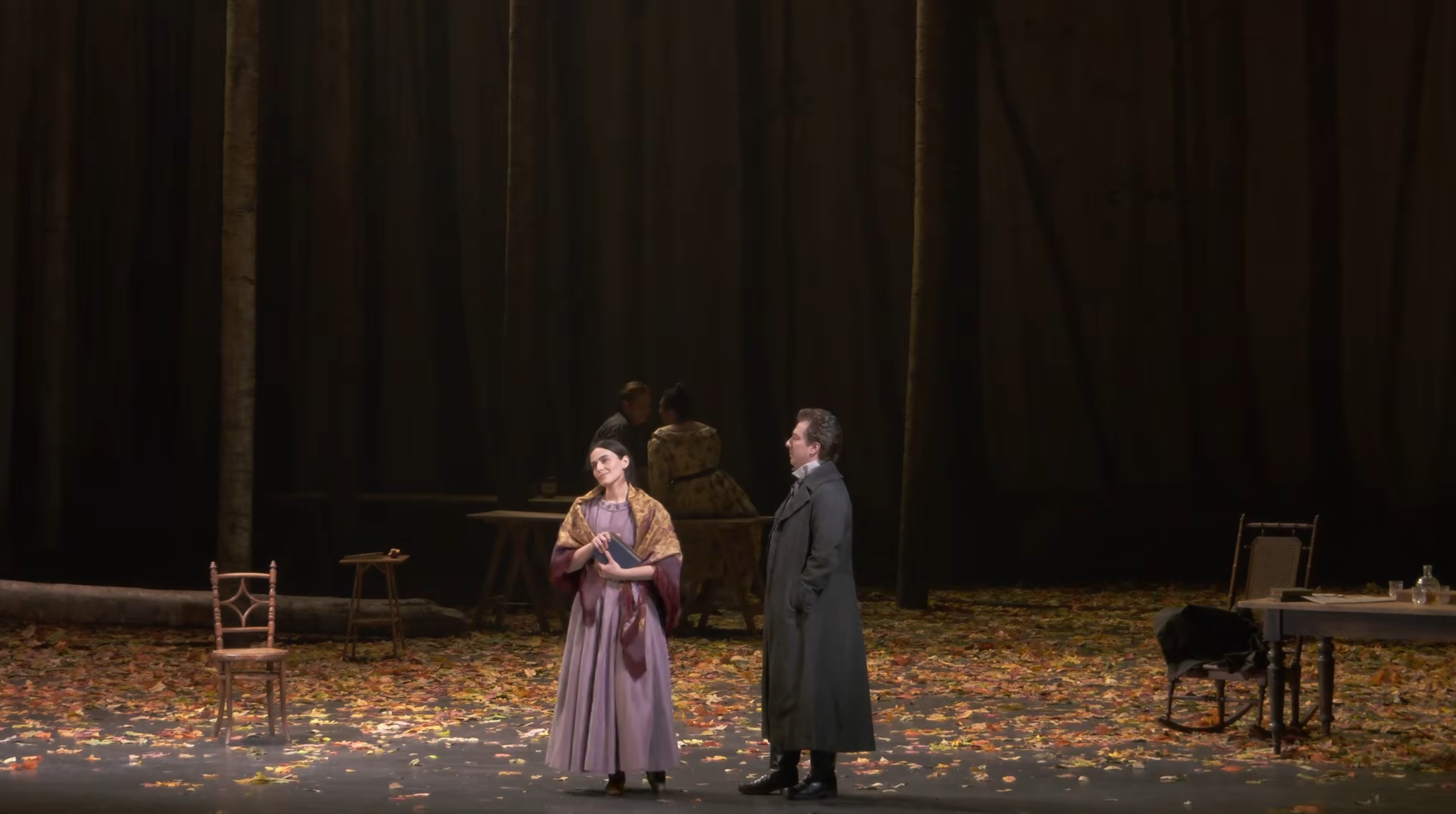 Скриншот фрагмента оперы&nbsp;«Евгений Онегин»
Opéra national de Paris&nbsp;/ YouTube&nbsp; &nbsp; &nbsp; &nbsp; &nbsp;&nbsp;