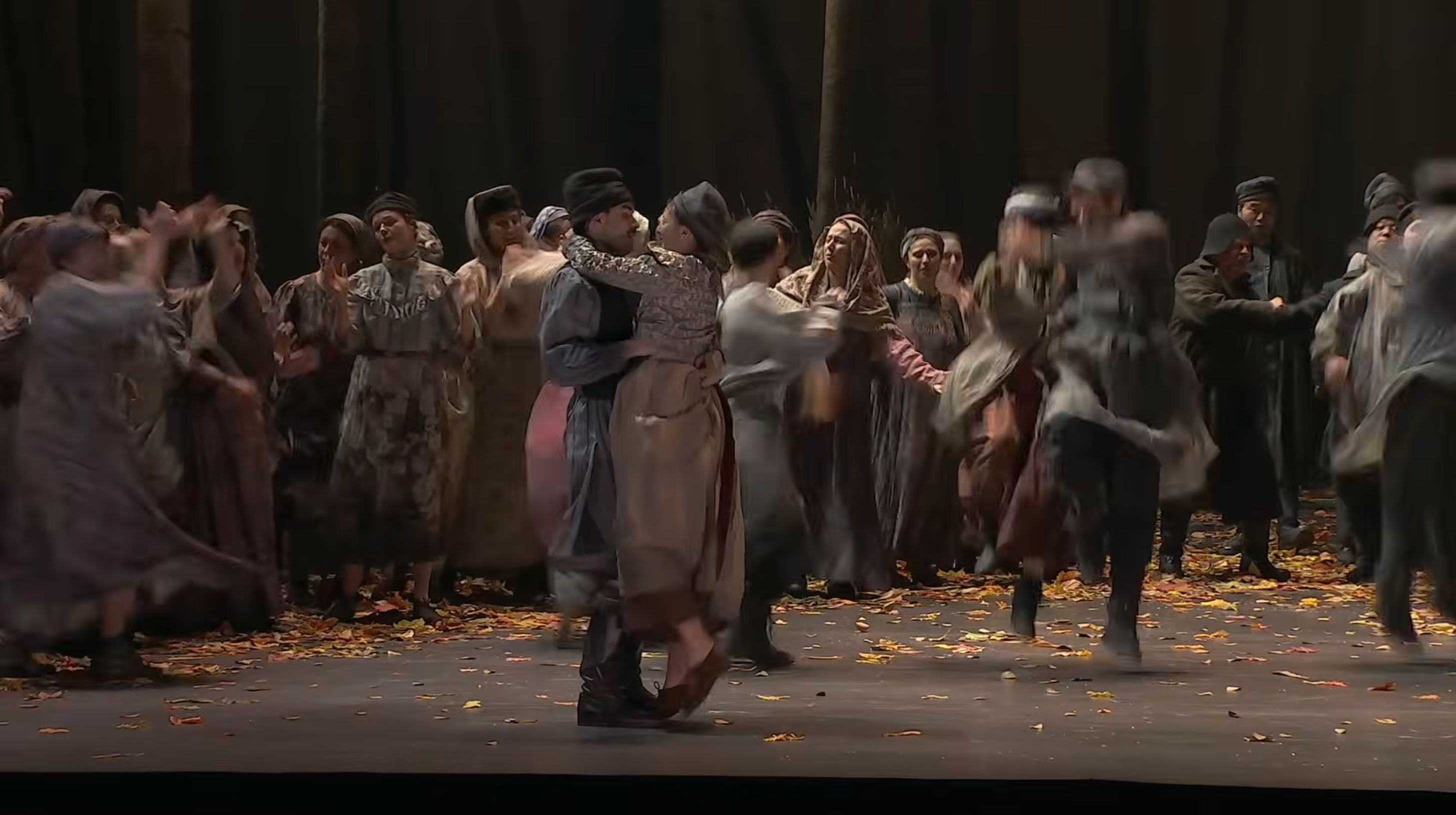 Скриншот фрагмента оперы&nbsp;«Евгений Онегин»
Opéra national de Paris&nbsp;/ YouTube&nbsp; &nbsp; &nbsp; &nbsp; &nbsp;&nbsp;