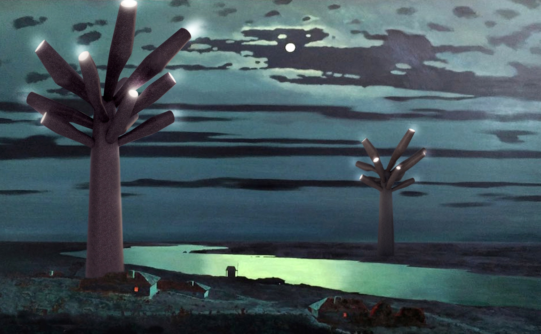 Обложка статьи Лунная ночь над фаллическим символом: загадки выставки «Маяки русского мира» 